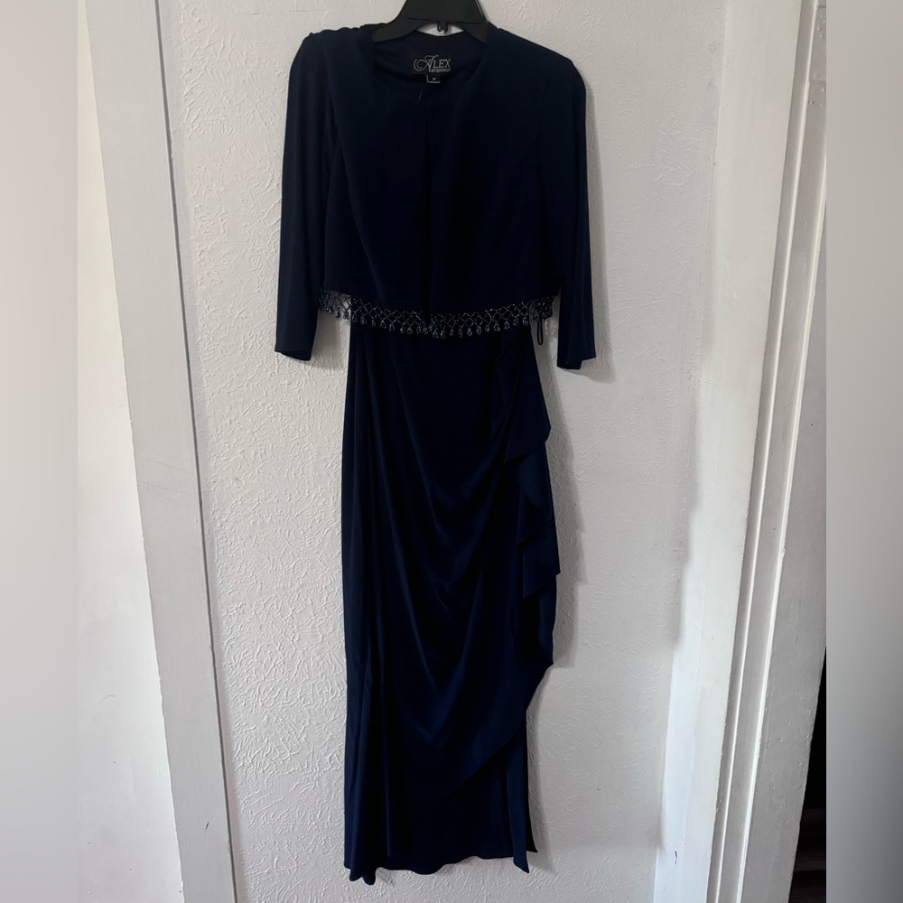 Dark blue dress